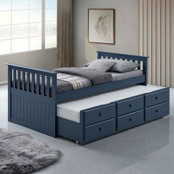 FM-BK101BL-BED Clemens Captain Bed
