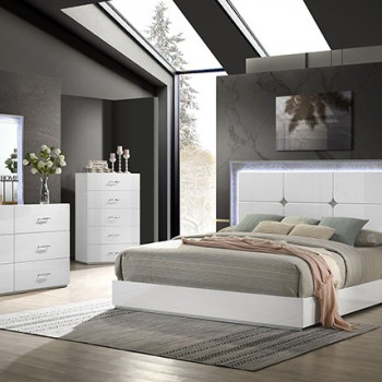 FM72000WH-Q-4PC 4PC SETS Stoholm Queen Bed