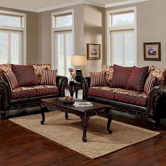 SM7507N-SF-2PC 2PC SETS Ellis Sofa + Love Seat