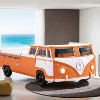 FOA7726OR Axel Peace Bus Twin Bed