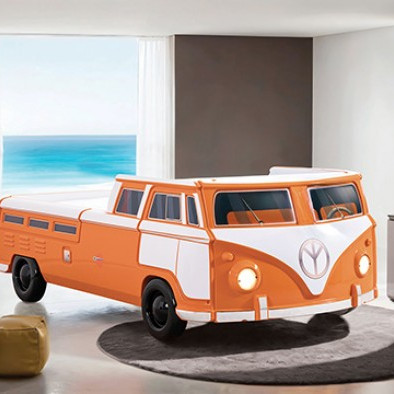FOA7726OR Axel Peace Bus Twin Bed
