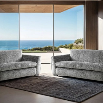 FM61005GY-SF-LV 2PC SETS Severo Sofa + Loveseat