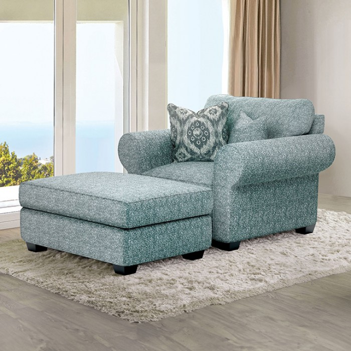 FM61113TL-CH-PT Queensbury Accent Chair