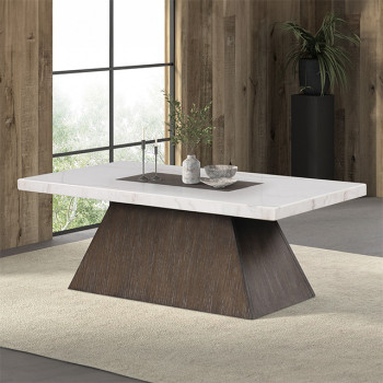 FM4332DB-C-PK Grasten Square Coffee Table