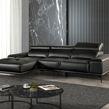 FM69005BK-SECT-L Vadso Sectional, Left Chaise