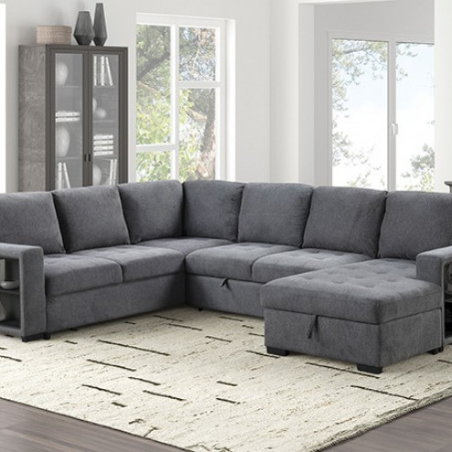 FM6966DG-SECT Stockwell Sleeper Sofa Sectional