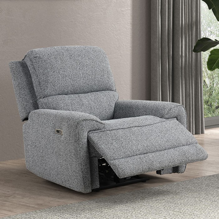 FM62001GY-CH-PM Morcote Power Recliner