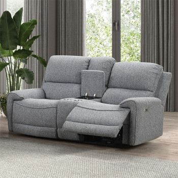 FM62001GY-LV-PM Morcote Power Loveseat