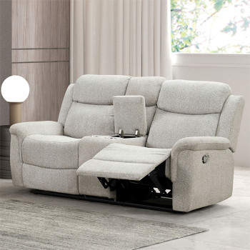 FM6013LG-LV-M Sandbach Manual Reclining Loveseat With Console