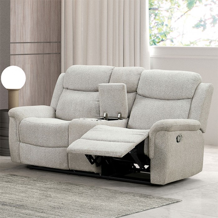 FM6013LG-LV-M Sandbach Manual Reclining Loveseat With Console