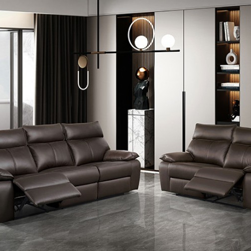FM69008BR-SF-M-2PC 2PC SETS Onoria Manual Recline Sofa + Loveseat
