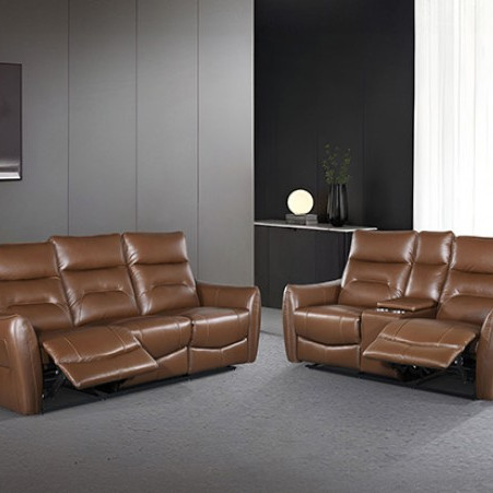 FM69006BR-SF-PM-2PC 2PC SETS Terentius Power Sofa + Loveseat