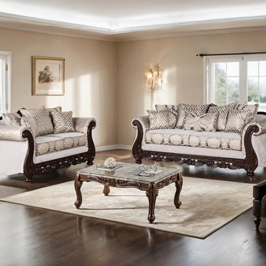 SM6451-SF-LV 2PC SETS Catalonia Sofa + Loveseat