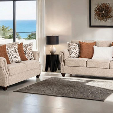 FM61110TP-SF-LV 2PC SETS Buckhurst Sofa + Loveseat
