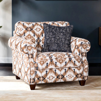 FM61009WH-CH-PT Earley Accent Chair