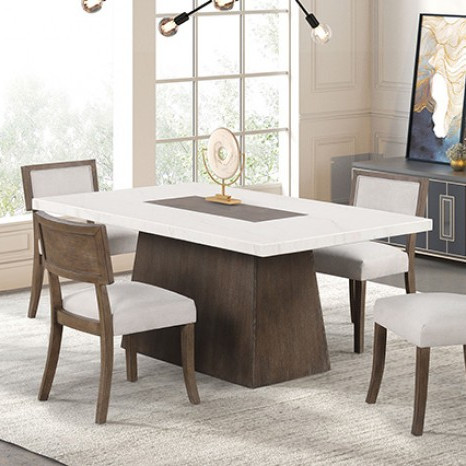 FM3332DB-T-TABLE-5PC 5PC SETS Grasten Dining Table + 4 Side Chairs