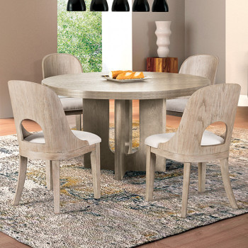 FM39004AK-RT Sterling West Round Dining Table