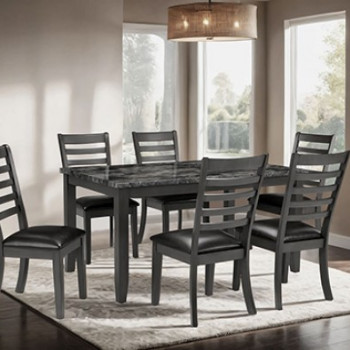 TM3110T-7PK Adia 7 Pc. Dinning Table Set