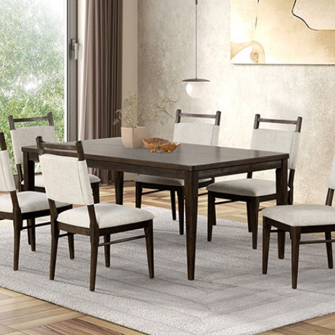 FM3433DW-T-7PC 7PC SETS Woolwich Dining Table + 6 Side Chairs