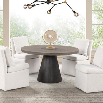 FM3331DB-RT-TABLE-5PC 5PC SETS Broager Round Table + 4 Dining Chairs