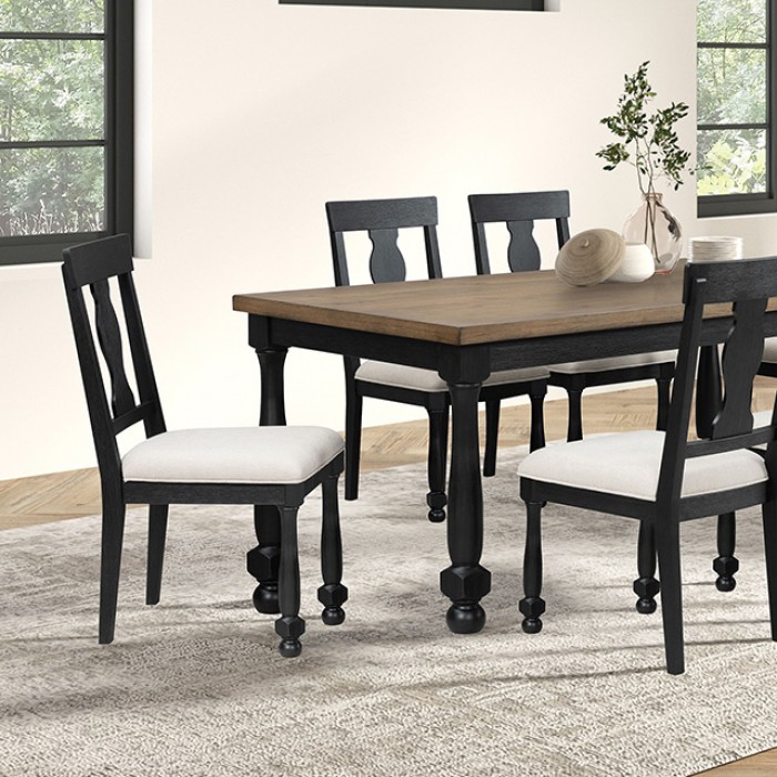 FM39009BK-T Neue Mills Rect. Dining Table