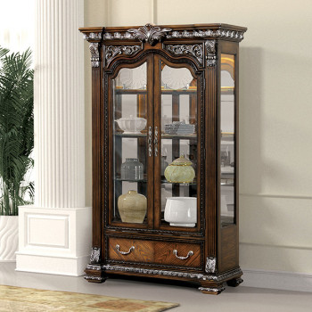 FM31002DB-CR Promenade Curio Cabinet