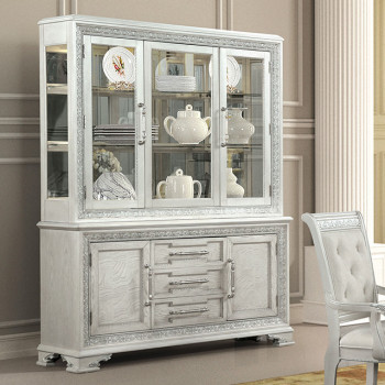 FM31000WH-HB-SET Stella Mia Hutch Buffet