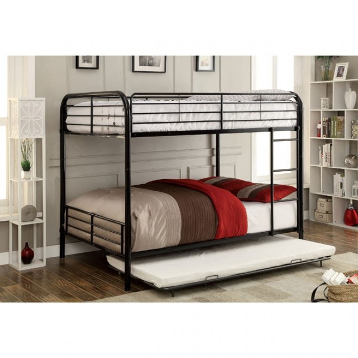 CM-BK1035F-BK-BED Brocket Full/Full Bunk Bed
