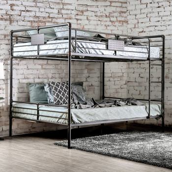 CM-BK913QQ-BED Olga Queen/Queen Bunk Bed