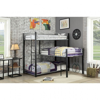 CM-BK919-BED Aubrey Twin Triple Decker Bed
