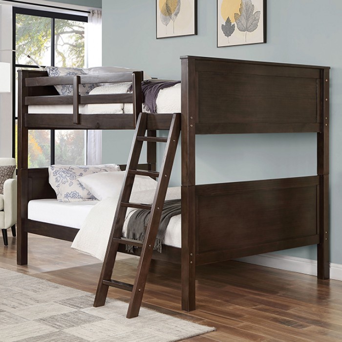 CM-BK658WN-FF-BED Stamos Full/Full Bunk Bed
