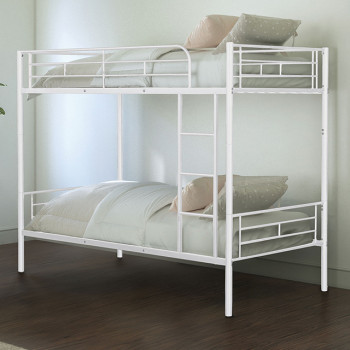 FM-BK900WH-TT Plutus Twin/Twin Metal Bunkbed