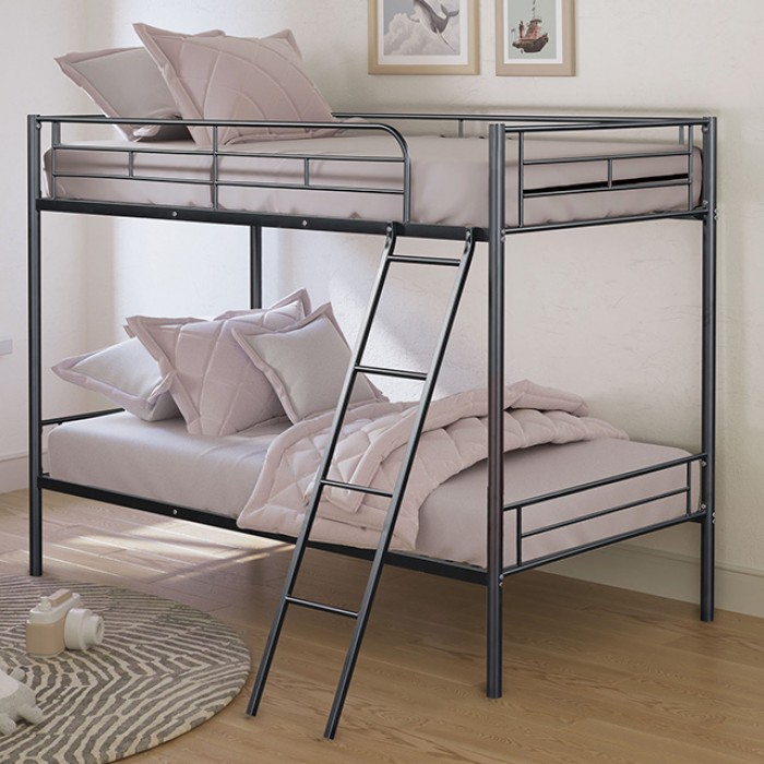 FM-BK903BK-TT Hector Twin/Twin Metal Bunkbed