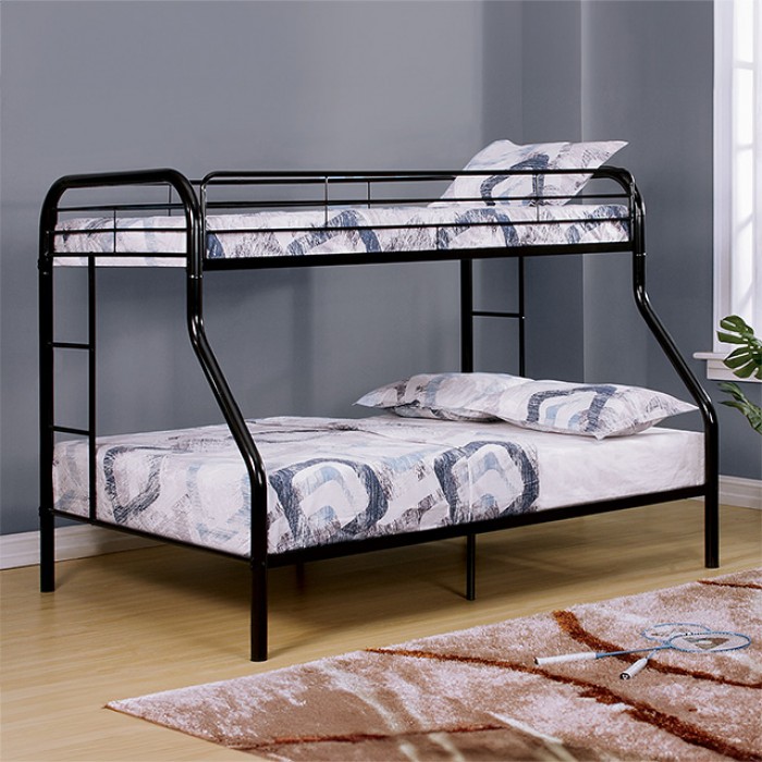 CM-BK1032BK-TF-BED Finnerty Twin/Full Bunk Bed