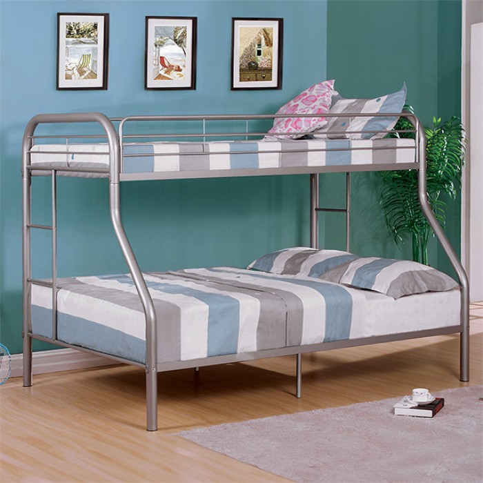 CM-BK1032SV-TF-BED Finnerty Twin/Full Bunk Bed