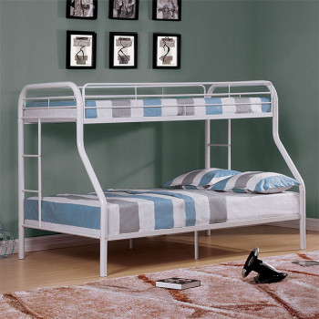 CM-BK1032WH-TF-BED Finnerty Twin/Full Bunk Bed