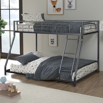 FM-BK901BK-TF Panos Twin/Full Metal Bunkbed