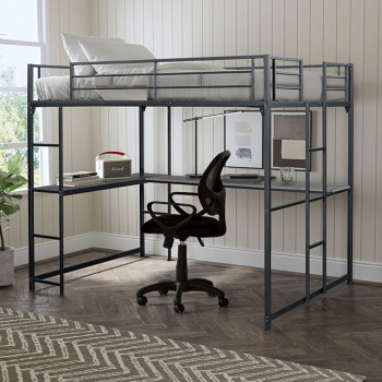 FM-BK905BK-F-BED Cybill Full Loft Bed
