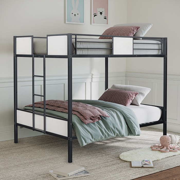 FM-BK902BK-FF Molton Full/Full Metal Bunkbed