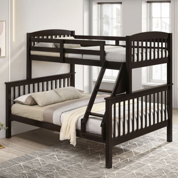 NX-BK001DB-BED Brookings Twin/Full Bunk Bed