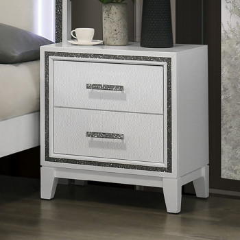 FM7203WH-N Lucida Night Stand
