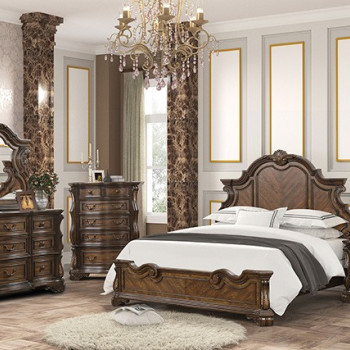 FM70003DB-W-Q-4PC 4PC SETS Leovanni Queen Bed