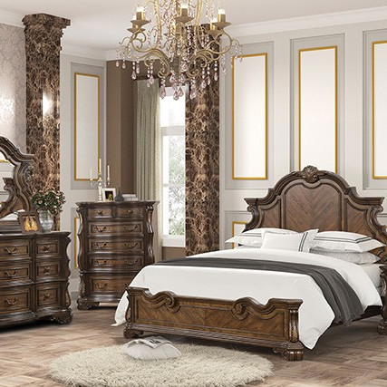 FM70003DB-W-Q-4PC 4PC SETS Leovanni Queen Bed