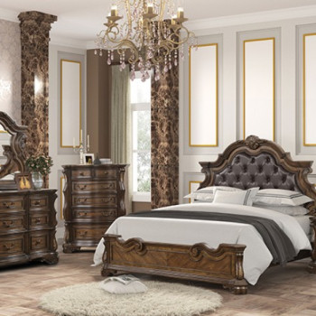 FM70003DB-F-Q-4PC 4PC SETS Leovanni Queen Bed