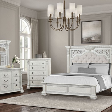 FM70001WH-EK-4PC 4PC SETS Promenade E.King Bed