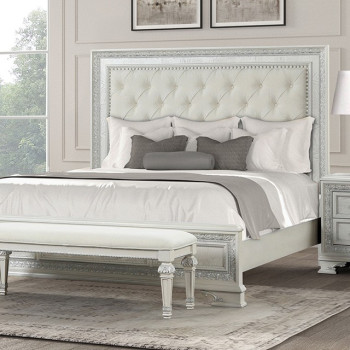 FM70000WH-F-Q Stella Mia Queen Bed