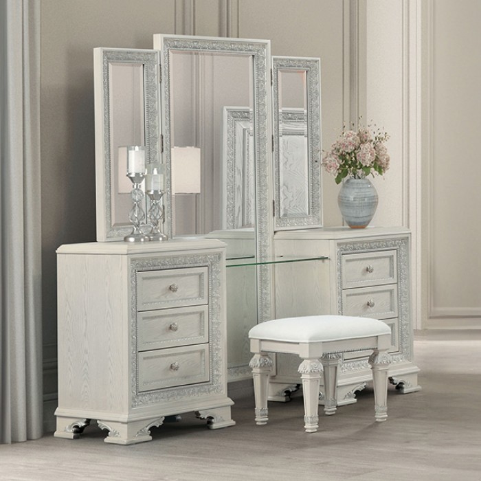 FM70000WH-V-SET Stella Mia Vanity Set