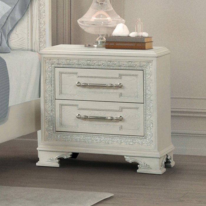 FM70000WH-N Stella Mia Nightstand