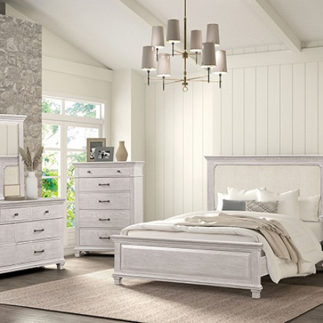 FM7707GY-Q-5PC 5PC SETS Swanley Queen Bed