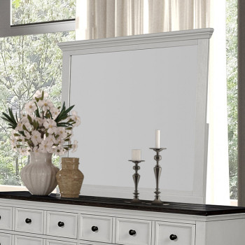 FM79014WH-M Hampstead Mirror